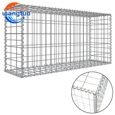 China Easily Assembled Hot Dipped Galvanized PVC Welded Gabion Cage Mesh Box Easy Installation Fencing Trellis & Gates at Wholesale Price for sale