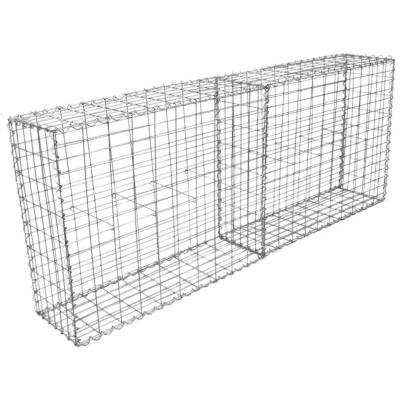 China Easily Assembled Easy Installation Hot Dipped Galvanized Welded Gabion Mesh Box Cage Machine Iron Wire Mesh Product for Sale for sale