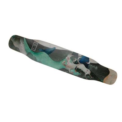 China Super Original China Canada Original Super High Quality High Quality Adult Maple Skateboard Low Price Fish Skateboard Cutout Longboard Skateboard Deck for sale