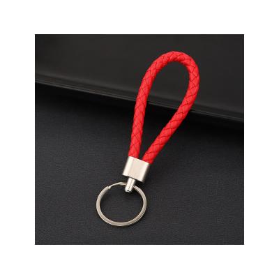 China 2021 modern simple new fashion designed high quality braided braided key chain for sale