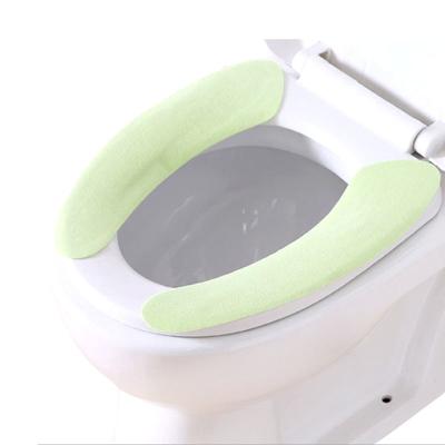 China Adopting Electrostatic Adsorption Design Adhesive Quality Assurance No Glue Mark And No Residue Blue Sticky Toilet Seat for sale