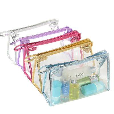 China Fashion Boutique Fashion Trends Portable Cosmetic Make Up Case Bag For Ladies Clear Cosmetic Bag for sale