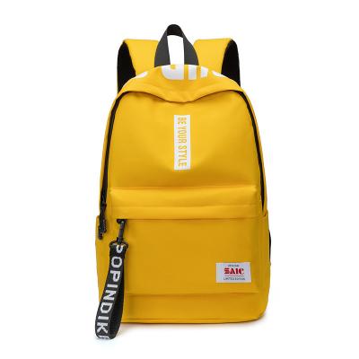 China Other Support Customized Outdoor Casual Leisure Sports School Campus Canvas Backpack for sale