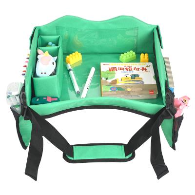 China Simple Color Without Pattern High Quality Premium Kids Travel Tray Car Safety Seat Activity Play Car Tray for sale