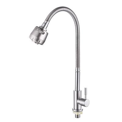 China China Faucet Factory New Contemporary Style 304 Stainless Steel Kitchen Faucet for sale