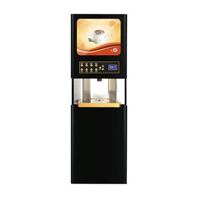 China Hotel Standing OEM Coffee Vending Machine Coffee Powder Coffee Vending System Factory Price for sale