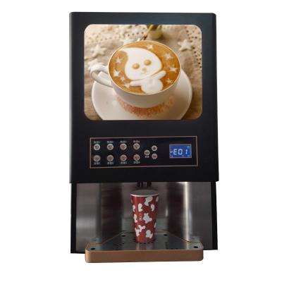 China Hot And Cold Instant Coffee Canister Powder Vending Machine Drinks Coffee Carbon Steel Hot And Cold Sale for sale