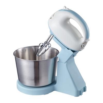 China Commercial Three Button Beater Ejector In A Portable String Used Electric Hand Held Plastic Egg Mixer for sale