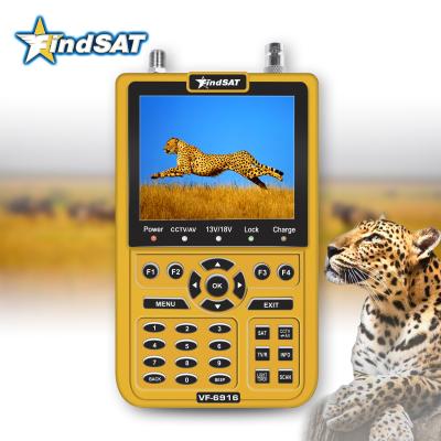 China Satellite Finder Meter DVB--S2 ( FindSAT VF6916)  TV Signal +Spectrum Meter for sale