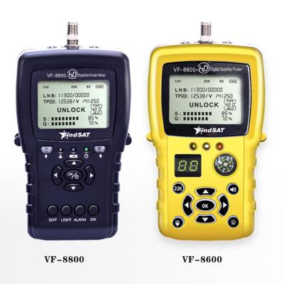 China Satellite Finder Meter DVB-S2 ( FindSAT VF8600) Signal Meter en venta