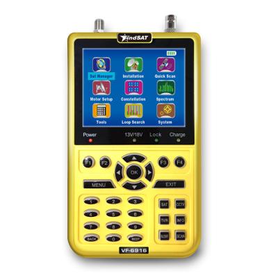 China Digital Satellite Finder+CCTV Tester+8MP AHD /CTV/TVI ( FindSAT VF6916) Te koop