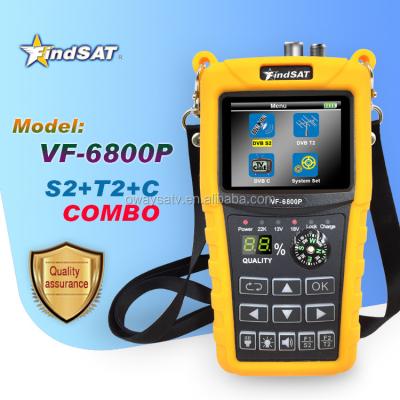 China VF-6800P SAT Finder,SAT Finder S2+T2+C Combo FindSAT VF6800 Pro  VF-6800P SAT Finder for sale