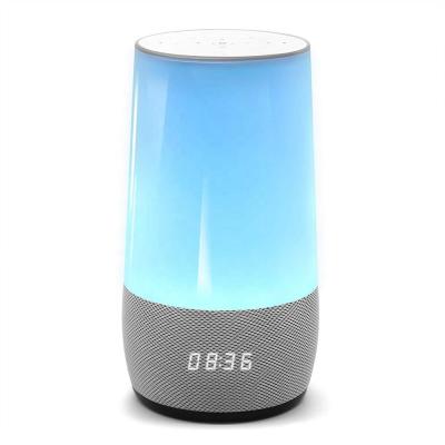 China Amazon Alexa Desk Phone Function Multi-Color Lamp Built-in Speaker V4.0 BT Smart Home Stereo Audio Voice Control 2.4G WiFi LED Function Amazon Alexa Light for sale