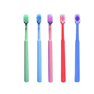 China Disposable Soft Bristle Toothbrush For Cleaning And Whitening , Super Soft Bristle Adult Toothbrush for sale