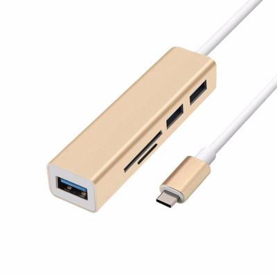 Cina Hub multiplo di USB C del porto 5Gbps 3 di forma auto-alimentata della striscia in vendita