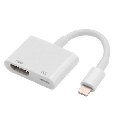 China cabo do adaptador do relâmpago do conector 1080P da tela da sincronização de 4K HDMI à venda