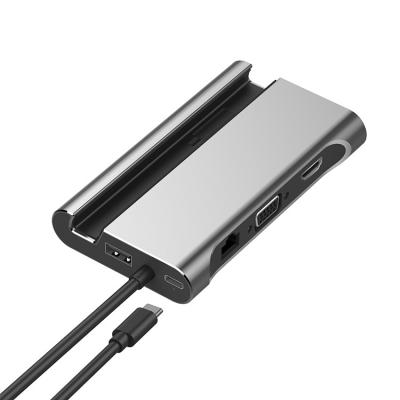 Китай Серый ЭПИЦЕНТР ДЕЯТЕЛЬНОСТИ удлиняет станцию стыковки USB c порта VGA PD 3,0 продается