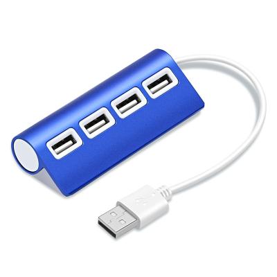 China PC Computer Aluminum Alloy 4 Port Usb 2 Hub for sale