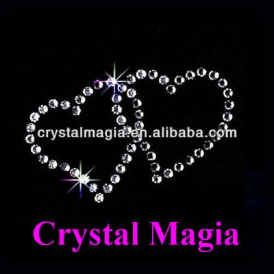 China Flatback Lover Crystal Stones Hot Fix Models for sale