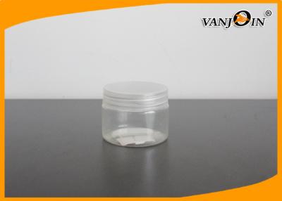 China 5g Small Trial Makeup Clear Packing AS Cream Jar Custom Loose Powder Plastic Jars for sale