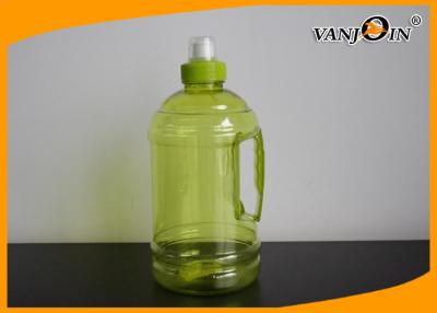 China 1200ML Food Grade PET Plastic Drink Bottles Sports Kettle Jug With Hand Shank for sale