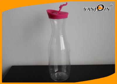 China Eco - Friendly Plastic Drinking Bottles Cold Water Jug 1000ML Wide Mouth for sale