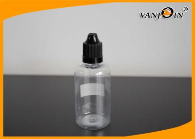 China E Juice Bottles Plastic E Liquid Bottles 50ml With Different Caps for sale