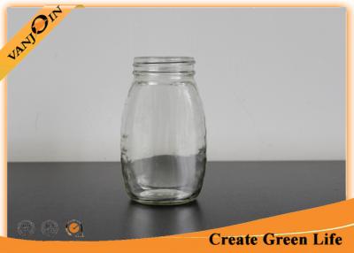 China Empty Glass Queenline Honey Jar 6oz Classic Honey Jars Customized for sale