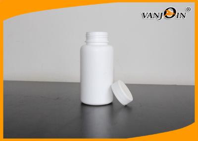 China 200ml HDPE White Empty Pharmaceutical Plastic Pill Containers with Caps & Sealers for sale