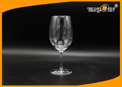 China Transparent Acrylic Goblet Plastic Drinking Cup For Red Wine Champagne Beer Juice for sale