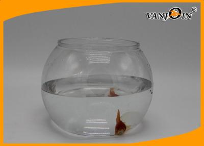 China Transparent PET Plastic Fish Tank , Clear Pmma Aquariums Plastic Fish Bowl for sale