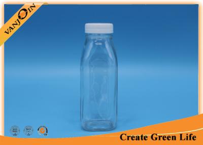 China 300g Cold pressed Juice food grade glass bottles 14oz Capacity for sale