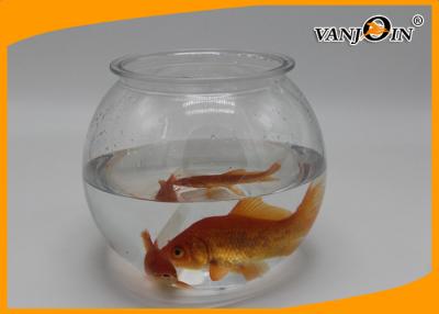 China Pet Products 2800ml/93OZ Plastic Fish Bowl Aquarium Tank Mini Elegant Table Accessories for sale