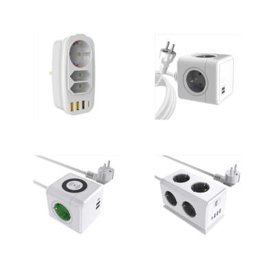 China Europe power cube socket powercube residential standard strip 2022 / all purpose for sale