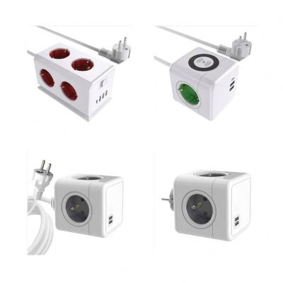 China Residential Type 2022/Multi-Purpose Europe Cube Portable Socket Outlet Power Outlet/Wireless Socket/Adapter/Pin for sale