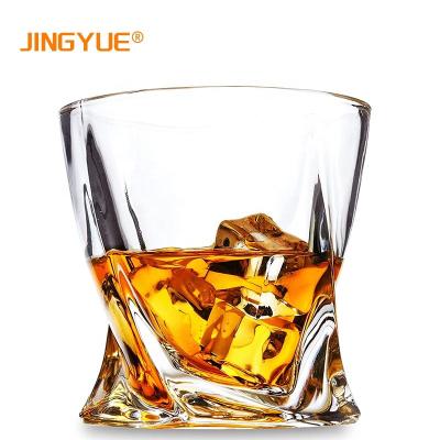 China New 300ml Classic/Postmodern Toggles Old Fashioned Tumbled Glass Tumblers Crystal Clear Lowball Bar Whiskey For Bourbon Whiskey Cocktail Liquor Vodka for sale