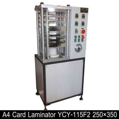 China Making A4 PVC Plastic Card Plastic Card Laminator for sale