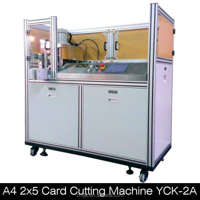 China Plastic (YCK-2A) Automatic Label Die Cutting Machine , Tape Cutting Machine , PVC Card Die Cutter for sale