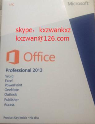 China Office 2013 pro Professional PKC with FPP Key 100% Activate Online coa label for sale