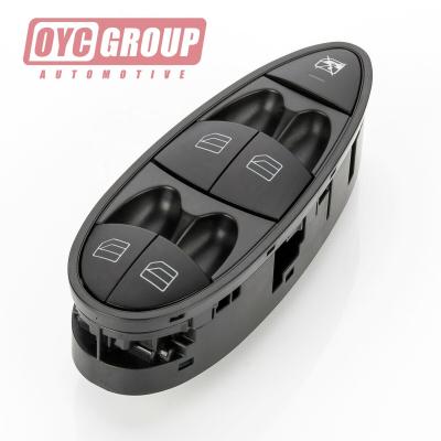 China ABS plastic A21182100587167 A2118210058 E CLASS (W211) - mod. 07/02 - 04/07 PUSH-BOTTON PANEL-BLACK-WITH BLACK RIM-4 window power switch for sale