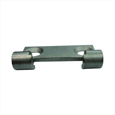 China 3.5 Inch Steel Iron Hardware Contemporary Furniture Accessory 5/8 Radius Round Metal Spring Corner Door Hinge for sale