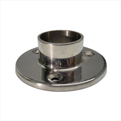 China wax investment casting stainless steel lost flange machined flange 24*73mm for sale