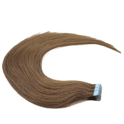 China Straight AFPELO In Stock Dropshipping Colored 100% Seamless Remy Human Hair Extension Skin Weft Hair Extension Tape for sale