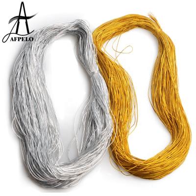 China For Hair Bundles 100m Hair Twine Polyester Beading Cord Elastic Rubber Cord For Hair Bundle for sale