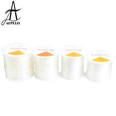 China For Jewelry Making 100m Crystal Stretch Cord Crystal Elastic Round Beading Cord String Thread For DIY Jewelry for sale