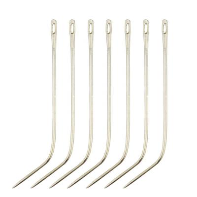 China Making Wigs Weaving Needle Threader Sewing Needles Hair Extension Weft Weaving Tools for sale