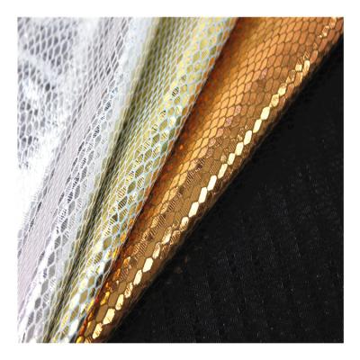 China High Quality Waterproof Snake Skin Shoe Upper PU Synthetic Leather Material for sale