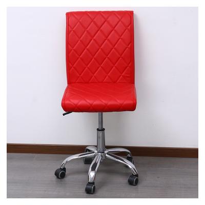 China Modern Swivel (Height) PU Leather Chairs Synthetic Cafe Chair Adjustable for sale