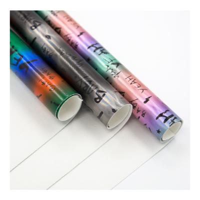 China PVC Print Waterproof Film Laminated Custom Faux Leather Roll For Shoes for sale