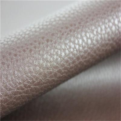 China Waterproof Microfiber Backing PU Shoe Fabric Leather Supplier for sale